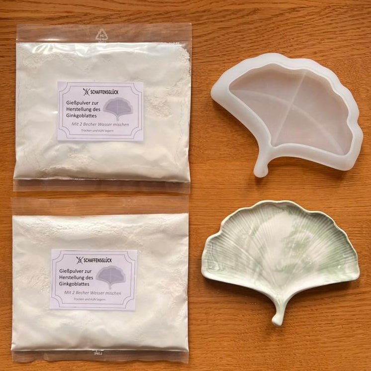 Nachfüllpackungen: Gießpulver für 2 Ginkgoblätter - Schaffensglück