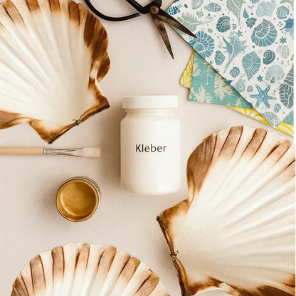 Muschelschale für Schmuck oder Seife selber gestalten