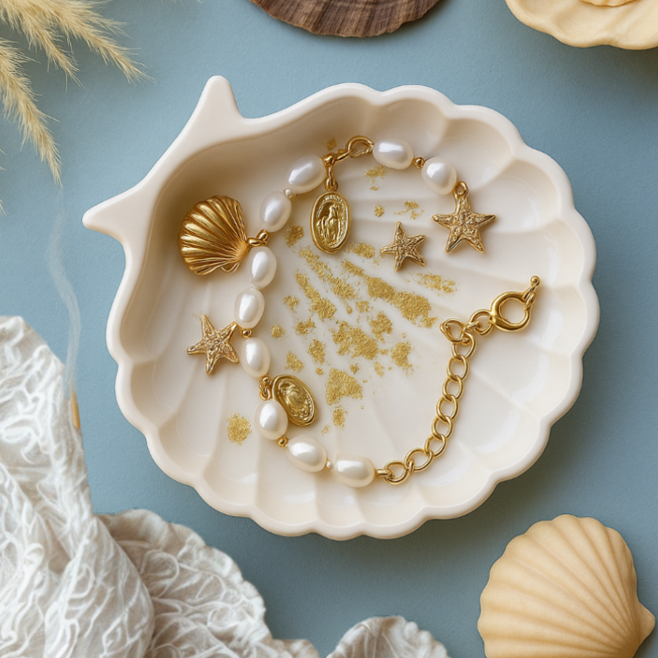 Muschel-Schälchen selber gießen und gestalten