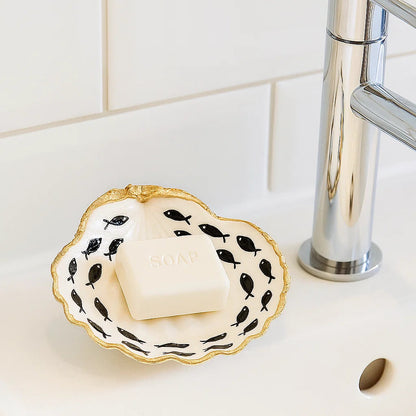 Muschelschale für Schmuck oder Seife selber gestalten