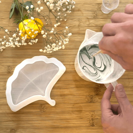 Erweiterung: Ginkgoblätter selber gießen - Schaffensglück