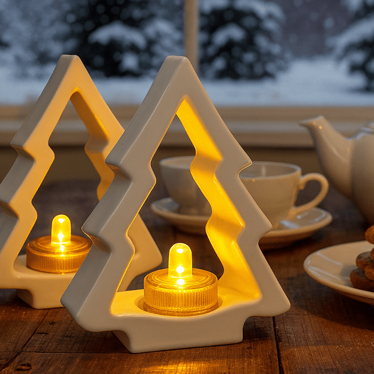 Erweiterung: Tannenbaum Licht selber gießen - Schaffensglück