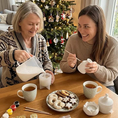 Keramikelemente zum Selbergießen - Schaffensglück