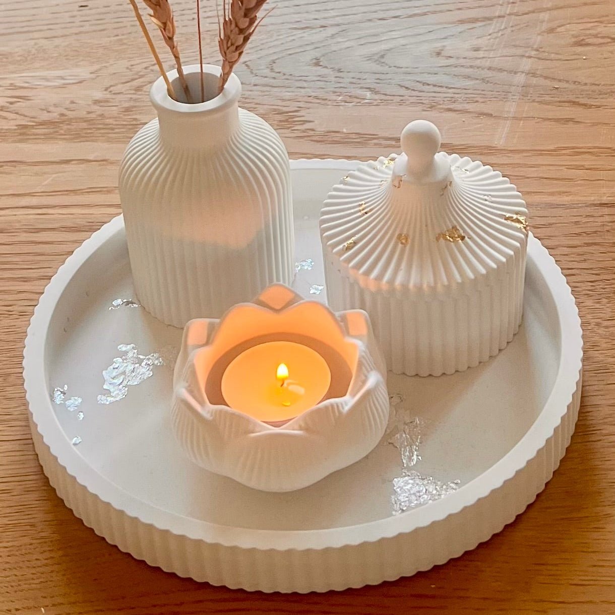 Nachfüllset Gießpulver für 4 Keramikteile - Schaffensglück