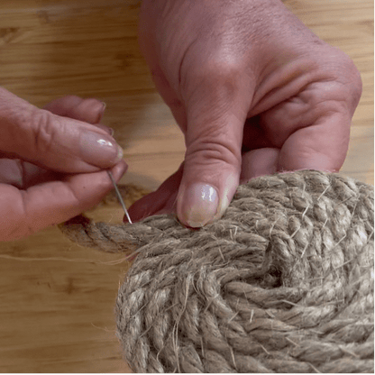 Naturseil - Untersetzer nähen - Schaffensglück